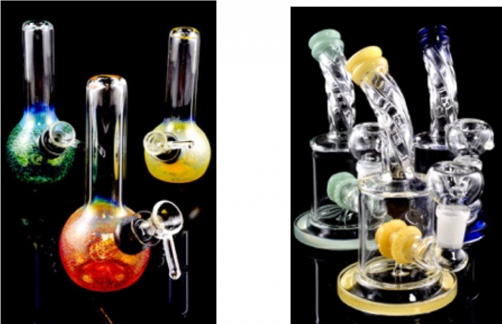 Glass colour changing / Twisted Water Pipe – Kreative Kush